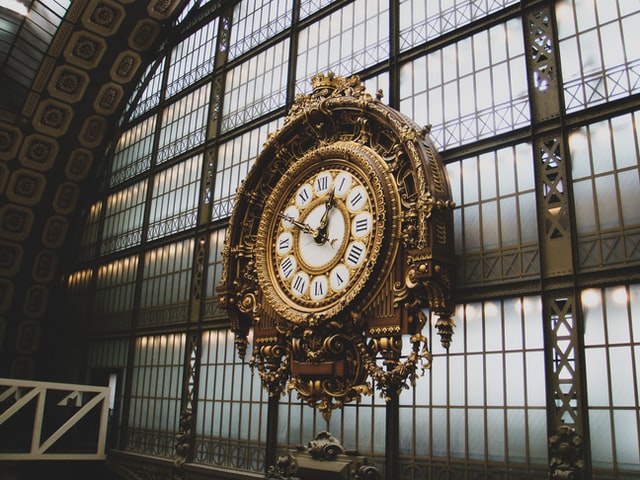 Relógio do museu de Orsay 