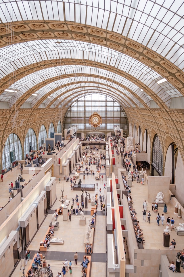 Vista do museu de Orsay 