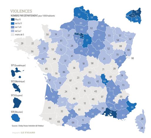 criminalidade na França