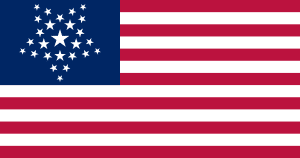 bandeira dos EUA em 1937