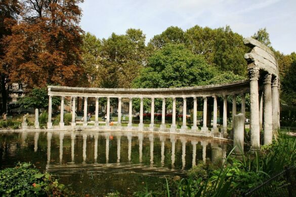 Parque Monceau em Paris