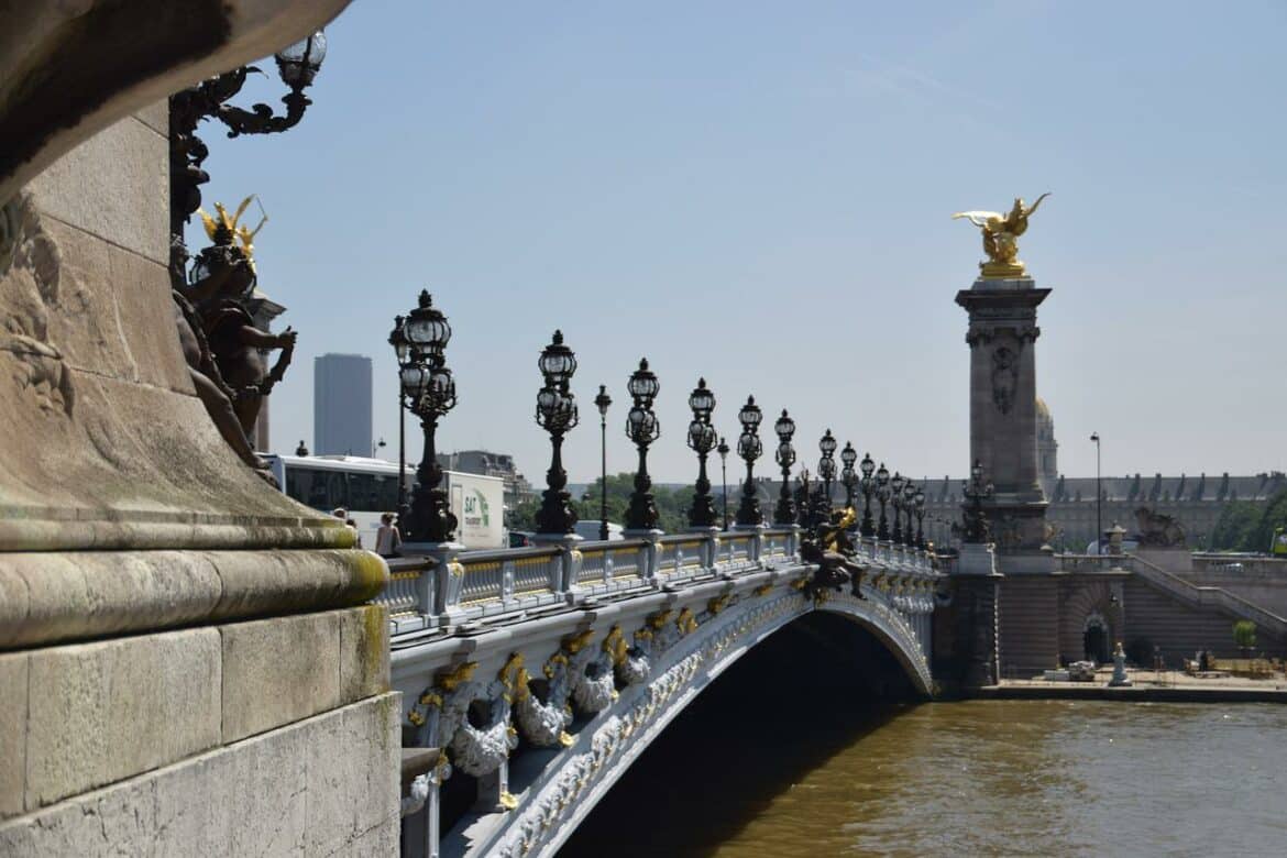 Vista da Ponte Alexandre III