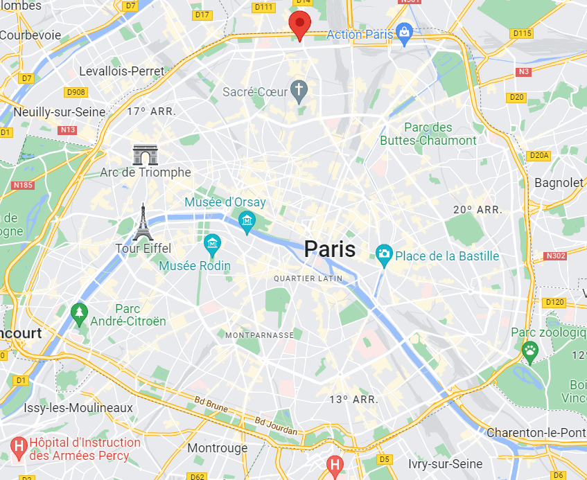 onde não se hospedar em Paris - Porte de Clignancourt